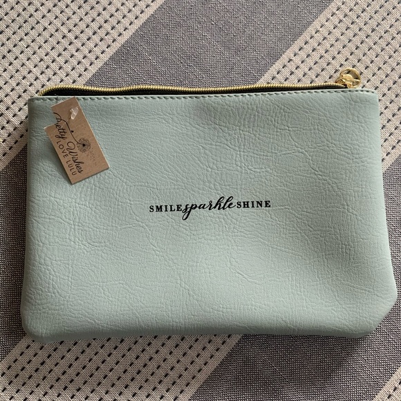 Handbags - COPY - 3/$20 Blue Makeup Bag
